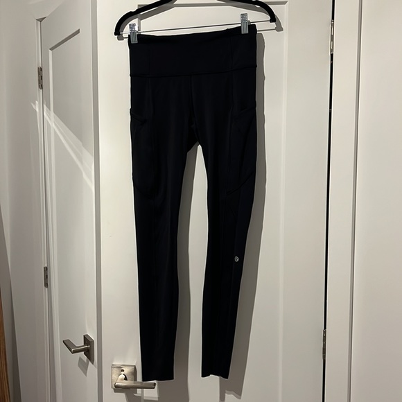 Lululemon Speed Up Tight Leggings 28" Full- On Luxtreme Black Size 6 - Picture 5 of 10